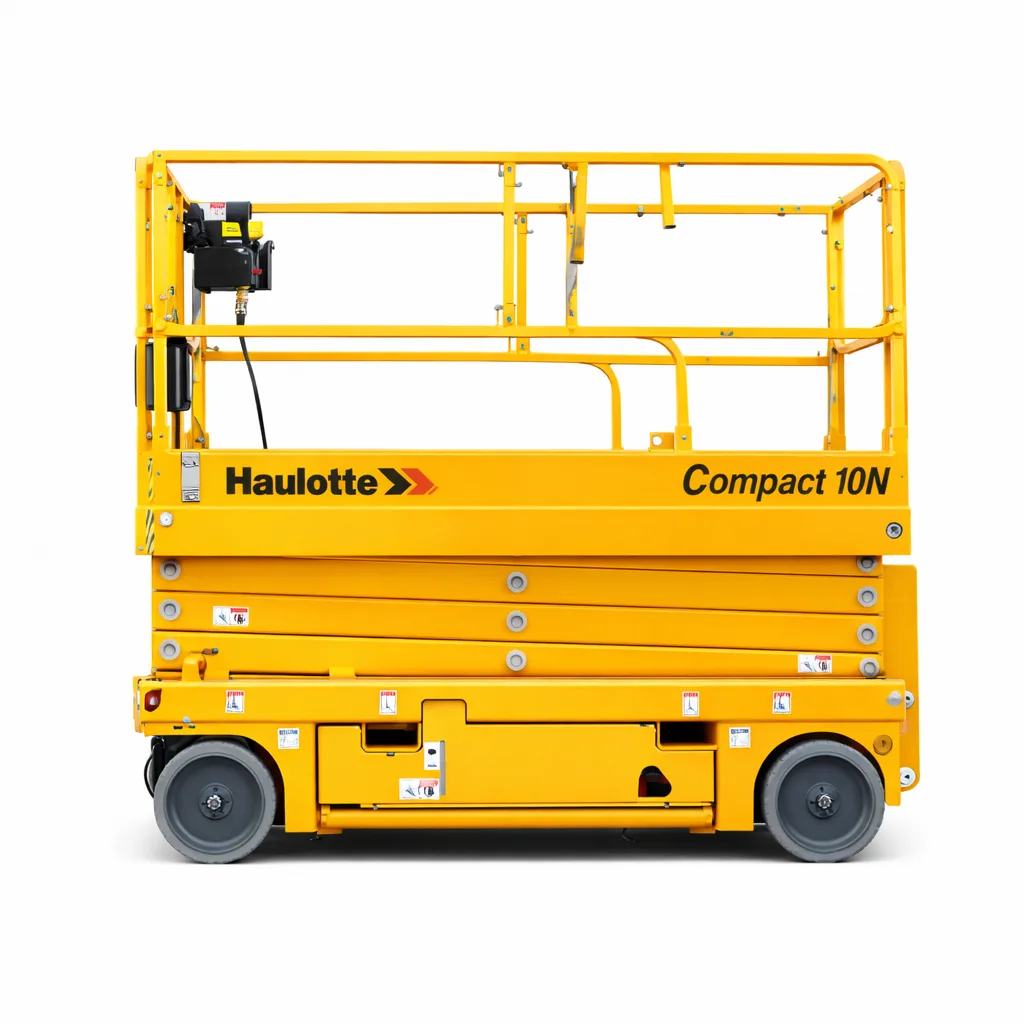 Haulotte compact 10 N disponible para arriendo en CF Rental